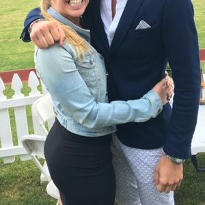 💥 SOLD 💥 Jean Crop Jacket